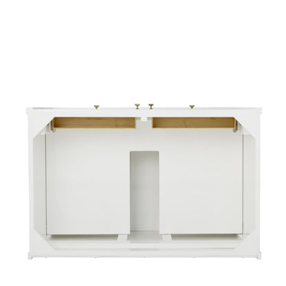 James Martin - Chicago 36" Single Vanity, Glossy White, w/ 3 CM Siberian Silestone Top - 503-V36-GW-3SFR view 7
