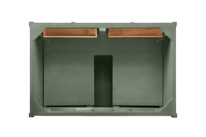James Martin - Chicago 36" Single Vanity, Smokey Celadon, w/ 3 CM Charcoal Soapstone Silestone® Top - 503-V36-SC-3CSP view 7