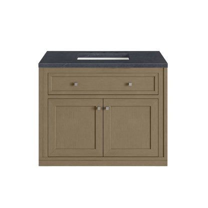 James Martin - Chicago 36" Single Vanity, Walnut Whisper, w/ 3 CM Charcoal Soapstone Silestone® Top - 503-V36-WLW-3CSP view 4