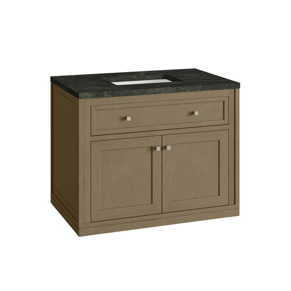 James Martin - Chicago 36" Single Vanity, Walnut Whisper, w/ 3 CM Phantome Eclos Top - 503-V36-WLW-3PHT view 17