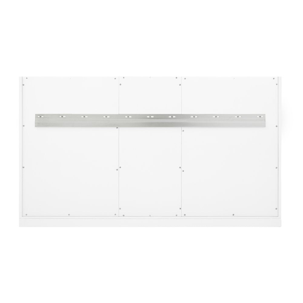 James Martin - Chicago 48" Single Vanity, Glossy White, w/ 3 CM Carrara Marble Top - 503-V48-GW-3CAR view 13