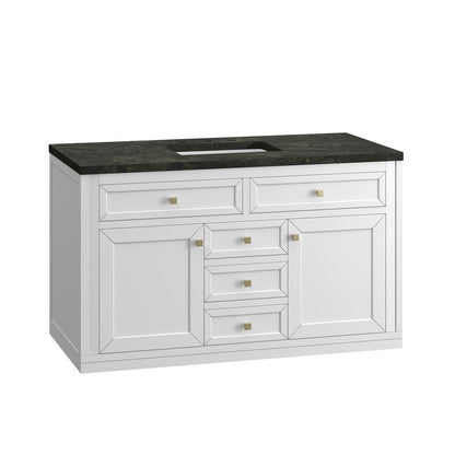James Martin - Chicago 48" Single Vanity, Glossy White, w/ 3 CM Phantome Eclos Top - 503-V48-GW-3PHT view 17