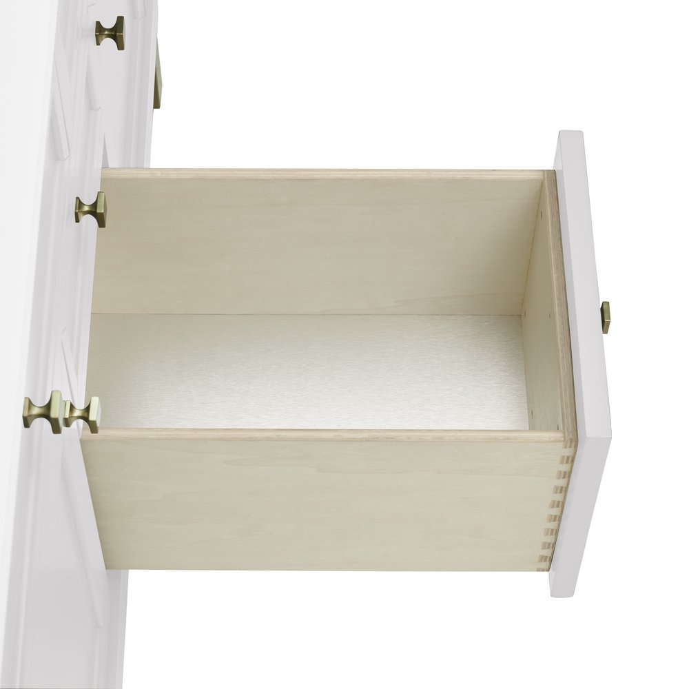 James Martin - Chicago 48" Single Vanity, Glossy White, w/ 3 CM Siberian Silestone Top - 503-V48-GW-3SFR view 16