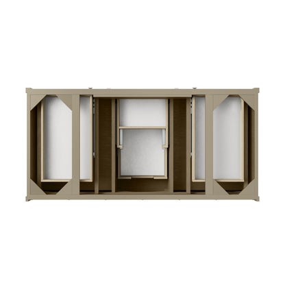 James Martin - Chicago 48" Single Vanity, Walnut Whisper, w/ 3 CM Ethereal Noctis Silestone® Top - 503-V48-WLW-3ENC view 13