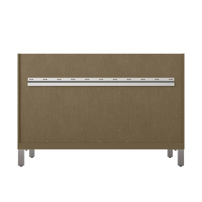 James Martin - Chicago 48" Single Vanity, Walnut Whisper, w/ 3 CM Ethereal Noctis Silestone® Top - 503-V48-WLW-3ENC view 18