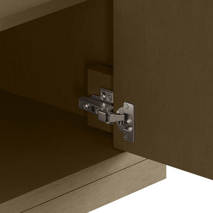 James Martin - Chicago 60" Double Vanity, Walnut Whisper, w/ 3 CM White Zeus Silestone® Top - 503-V60D-WLW-3WZ view 25