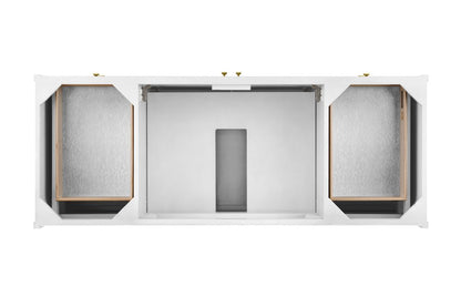 James Martin - Chicago 60" Single Vanity, Glossy White, w/ 3 CM Tajnar Eclos Top - 503-V60S-GW-3TJR view 9