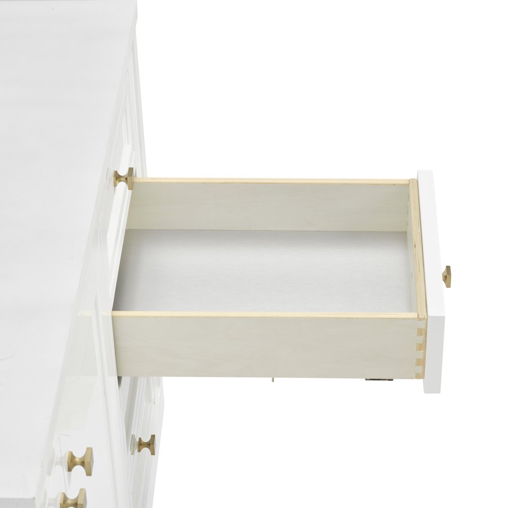 James Martin - Chicago 60" Single Vanity, Glossy White, w/ 3 CM White Zeus Silestone® Top - 503-V60S-GW-3WZ view 14