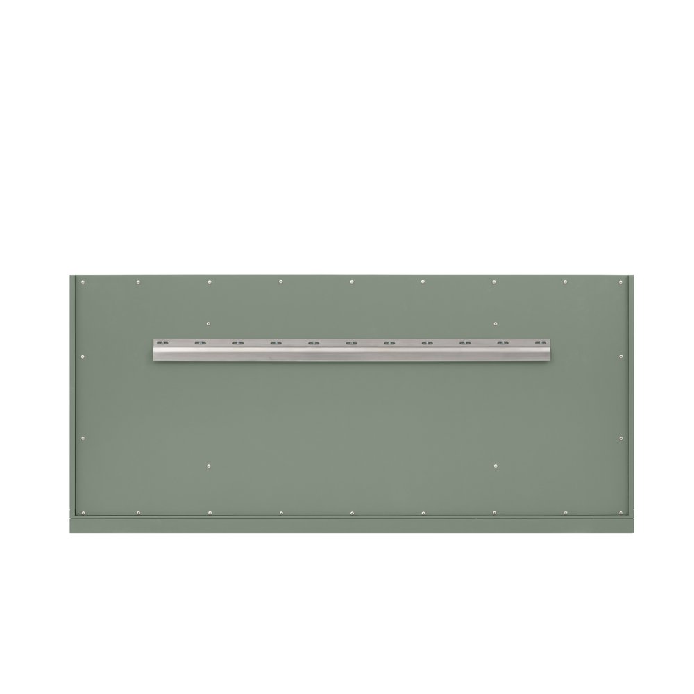 James Martin - Chicago 60" Single Vanity, Smokey Celadon, w/ 3 CM Carrara Marble Top - 503-V60S-SC-3CAR view 13