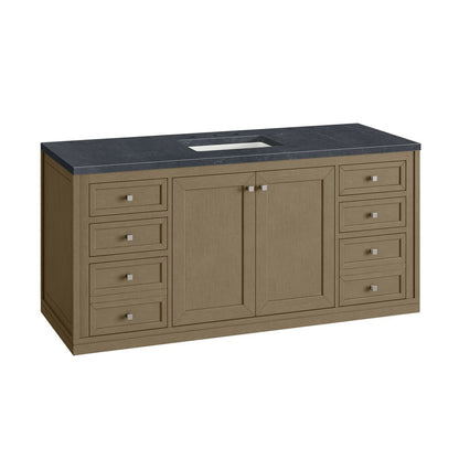 James Martin - Chicago 60" Single Vanity, Walnut Whisper, w/ 3 CM Charcoal Soapstone Silestone® Top - 503-V60S-WLW-3CSP view 18