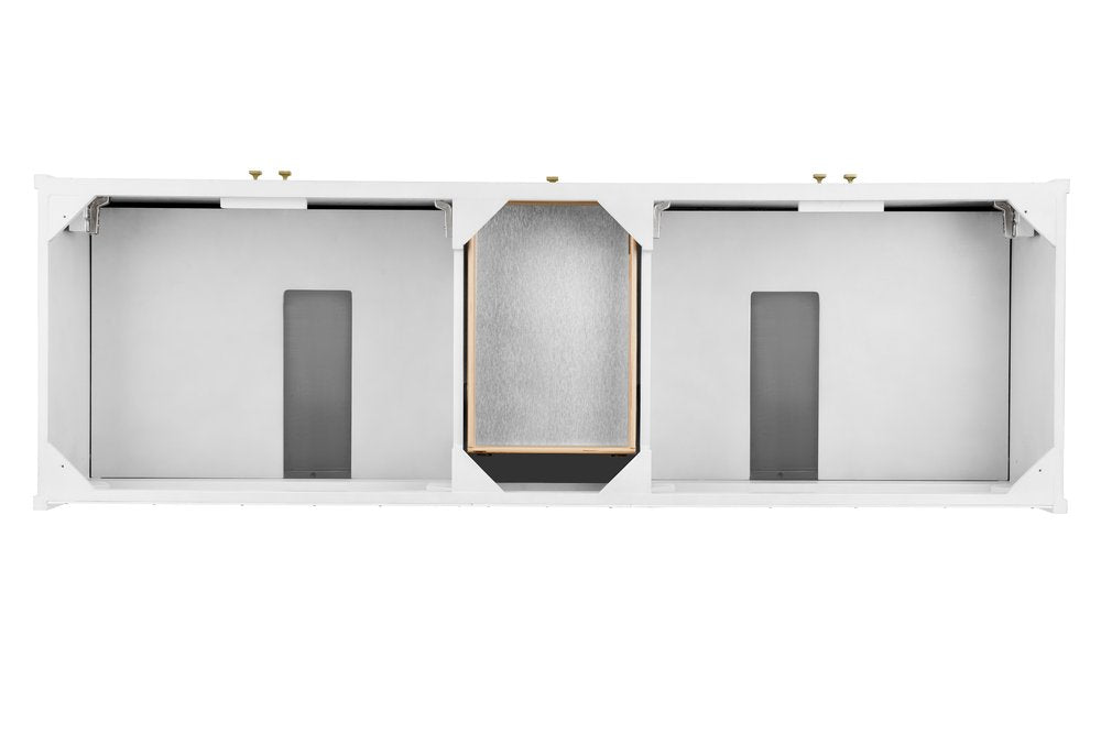James Martin - Chicago 72" Double Vanity, Glossy White, w/ 3 CM Lime Delight Silestone® Top - 503-V72-GW-3LDL view 6