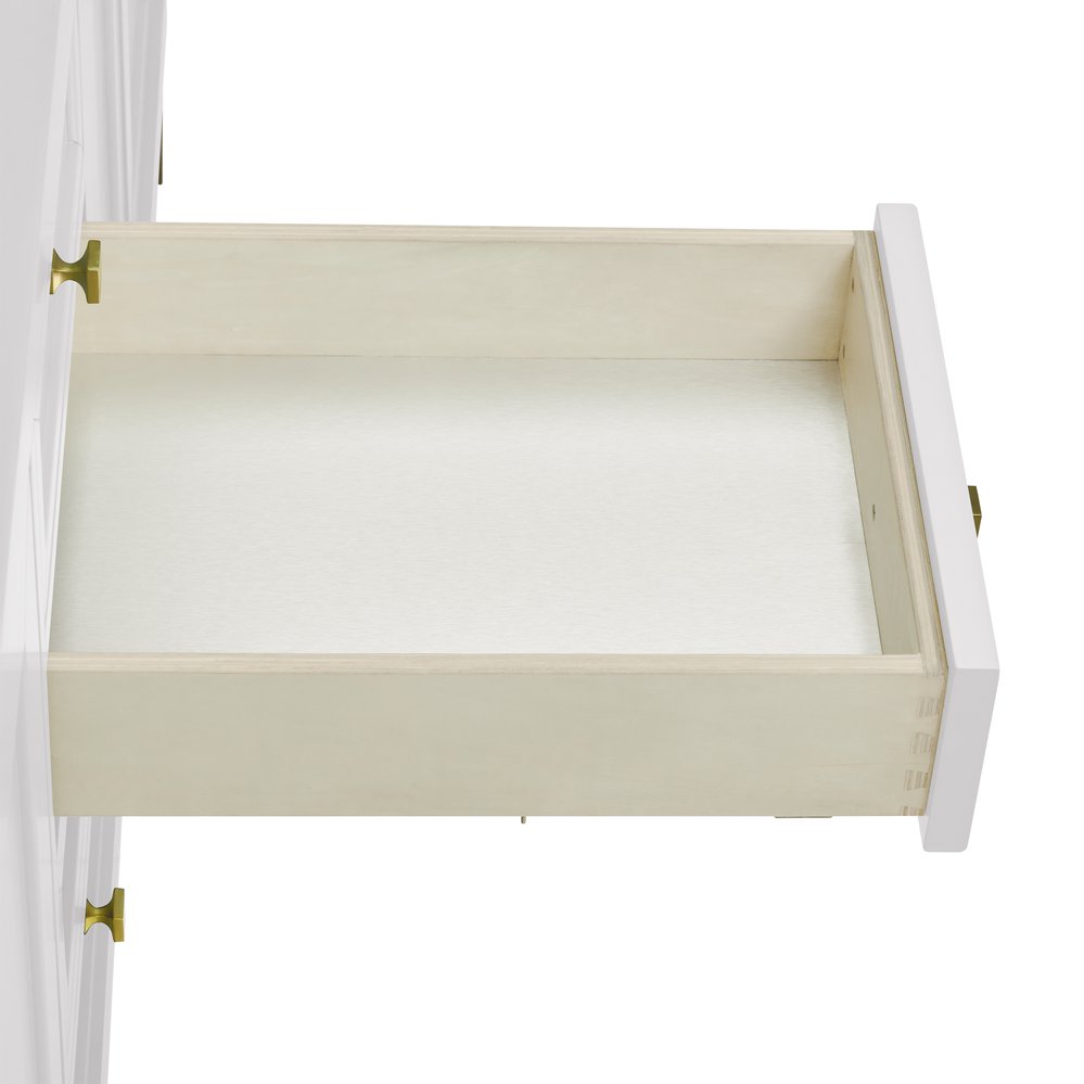James Martin - Chicago 72" Double Vanity, Glossy White, w/ 3 CM Lime Delight Silestone® Top - 503-V72-GW-3LDL view 13