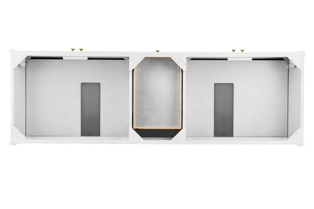 James Martin - Chicago 72" Double Vanity, Glossy White, w/ 3 CM Phantome Eclos Top - 503-V72-GW-3PHT view 9