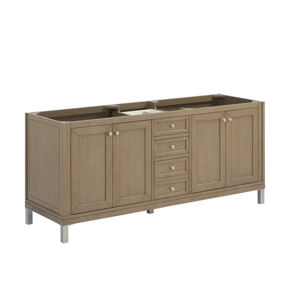 James Martin - Chicago 72" Double Vanity, Walnut Whisper - 503-V72-WLW view 1