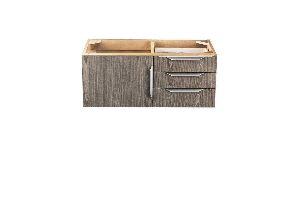 James Martin - Columbia 36" Single Vanity Cabinet, Ash Gray, No Hardware - 983-V36-AGR view 1