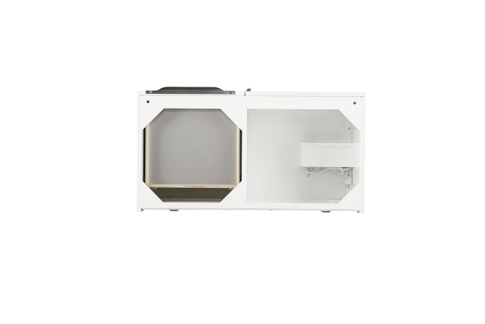 James Martin - Columbia 36" Single Vanity Cabinet, Glossy White, No Hardware - 983-V36-GW view 2