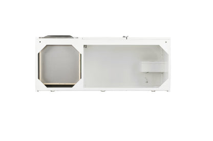 James Martin - Columbia 48" Single Vanity Cabinet, Glossy White, No Hardware - 983-V48-GW view 2