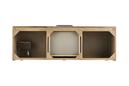 James Martin - Columbia 59" Double Vanity Cabinet, Latte Oak, No Hardware - 983-V59D-LTO view 2