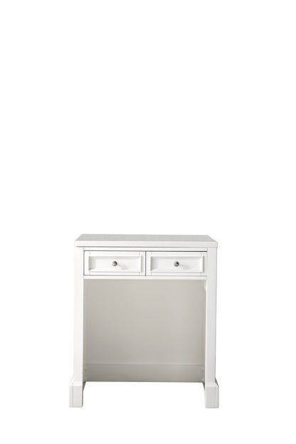 James Martin - De Soto 30" Countertop Unit, Bright White - 825-CU30-BW view 2