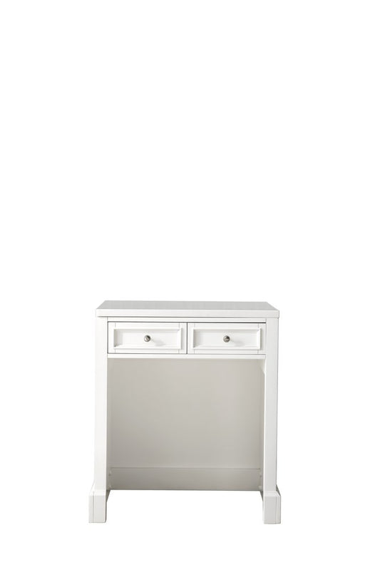 James Martin - De Soto 30" Countertop Unit, Bright White - 825-CU30-BW view 2