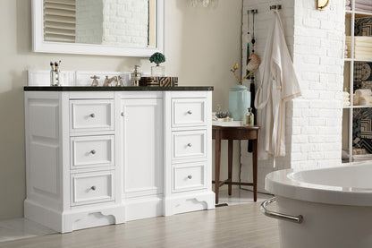 James Martin - De Soto 48" Single Vanity, Bright White, w/ 3 CM Phantome Eclos Top - 825-V48-BW-3PHT view 4