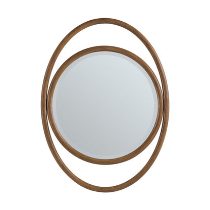James Martin - Esca 28" Mirror, Mid-Century Walnut - 242-MO28-WLT view 1