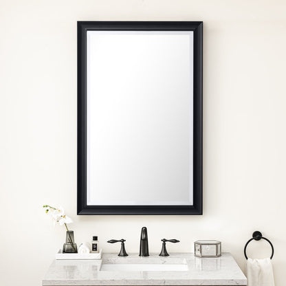 James Martin - Glenbrooke 26" Mirror, Black Onyx - 735-M26-BKO view 2
