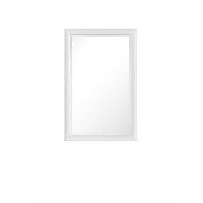 James Martin - Glenbrooke 26" Mirror, Bright White - 735-M26-BW view 1