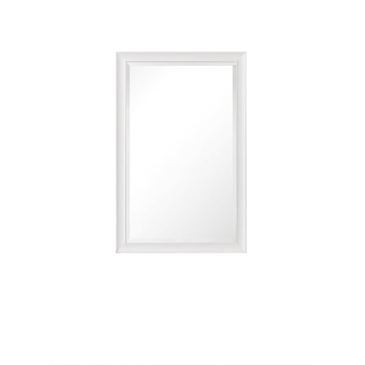 James Martin - Glenbrooke 26" Mirror, Bright White - 735-M26-BW view 1
