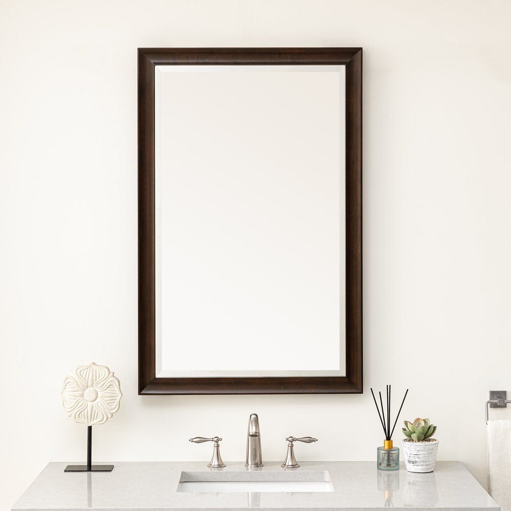 James Martin - Glenbrooke 26" Mirror, Burnished Mahogany - 735-M26-BNM view 2