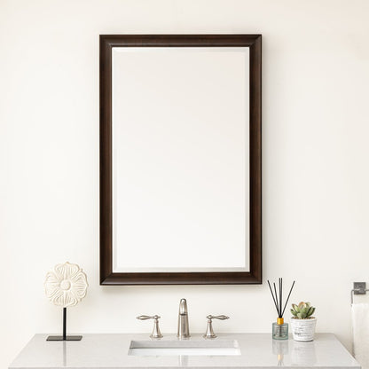 James Martin - Glenbrooke 26" Mirror, Burnished Mahogany - 735-M26-BNM view 2