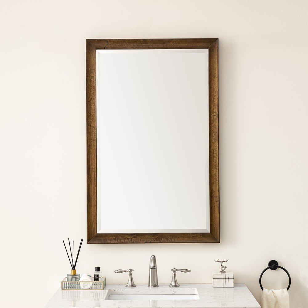 James Martin - Glenbrooke 26" Mirror, Country Oak - 735-M26-COK view 2