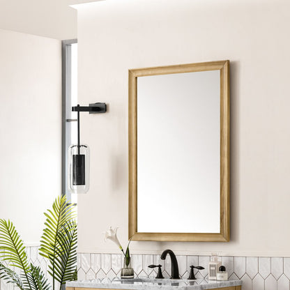 James Martin - Glenbrooke 26" Mirror, Light Natural Oak - 735-M26-LNO view 3