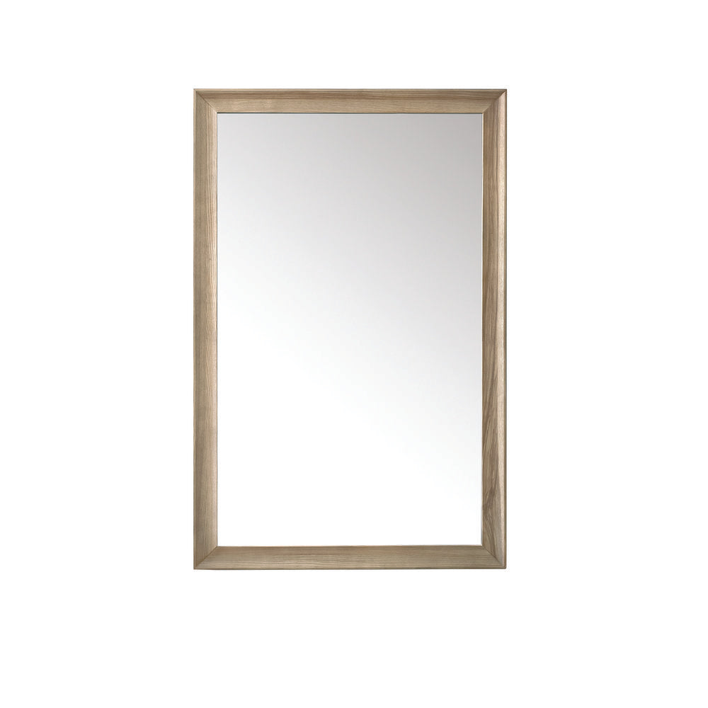 James Martin - Glenbrooke 26" Mirror, Whitewashed Oak - 735-M26-WWO view 1
