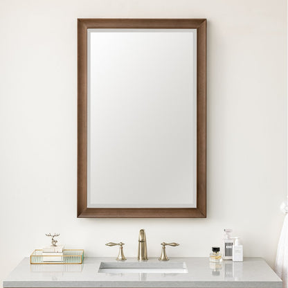 James Martin - Glenbrooke 26" Mirror, Whitewashed Walnut - 735-M26-WWW view 2