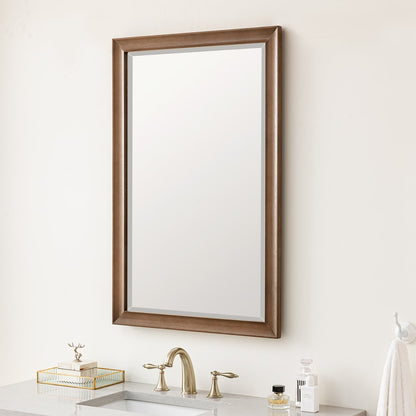 James Martin - Glenbrooke 26" Mirror, Whitewashed Walnut - 735-M26-WWW view 3