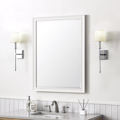 James Martin - Glenbrooke 30" Mirror, Bright White - 735-M30-BW view 3