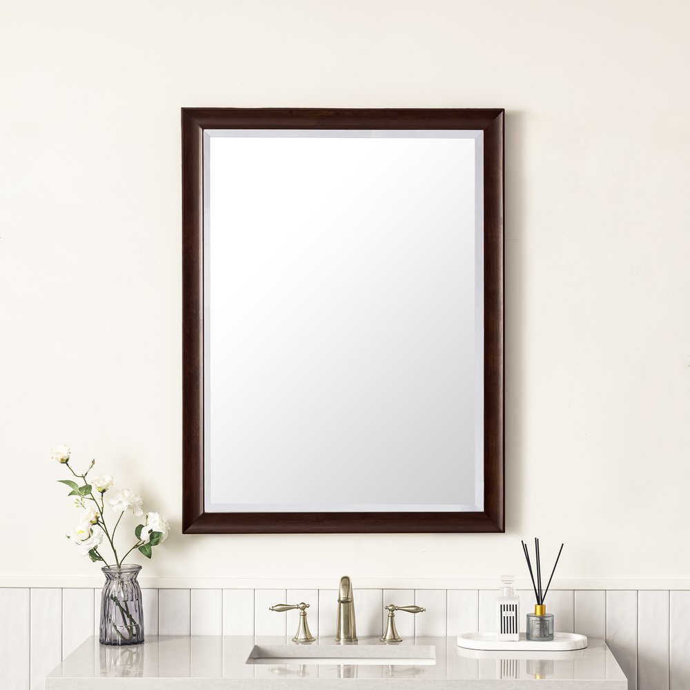 James Martin - Glenbrooke 30" Mirror, Burnished Mahogany - 735-M30-BNM view 2