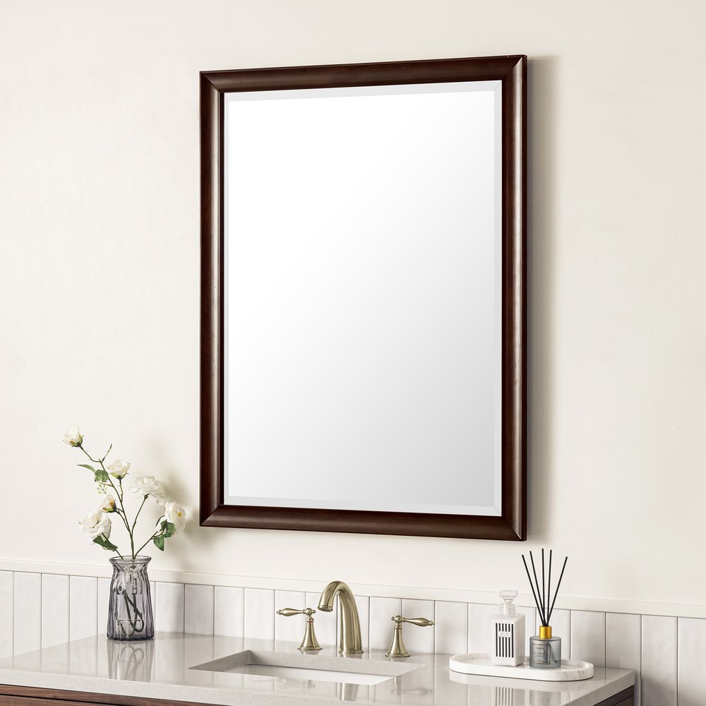 James Martin - Glenbrooke 30" Mirror, Burnished Mahogany - 735-M30-BNM view 3