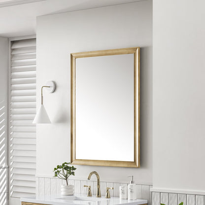 James Martin - Glenbrooke 30" Mirror, Light Natural Oak - 735-M30-LNO view 3