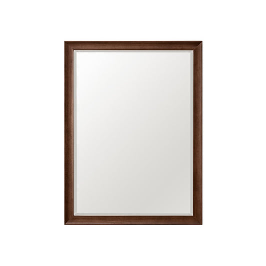 James Martin - Glenbrooke 30" Mirror, Mid-Century Walnut - 735-M30-WLT view 1