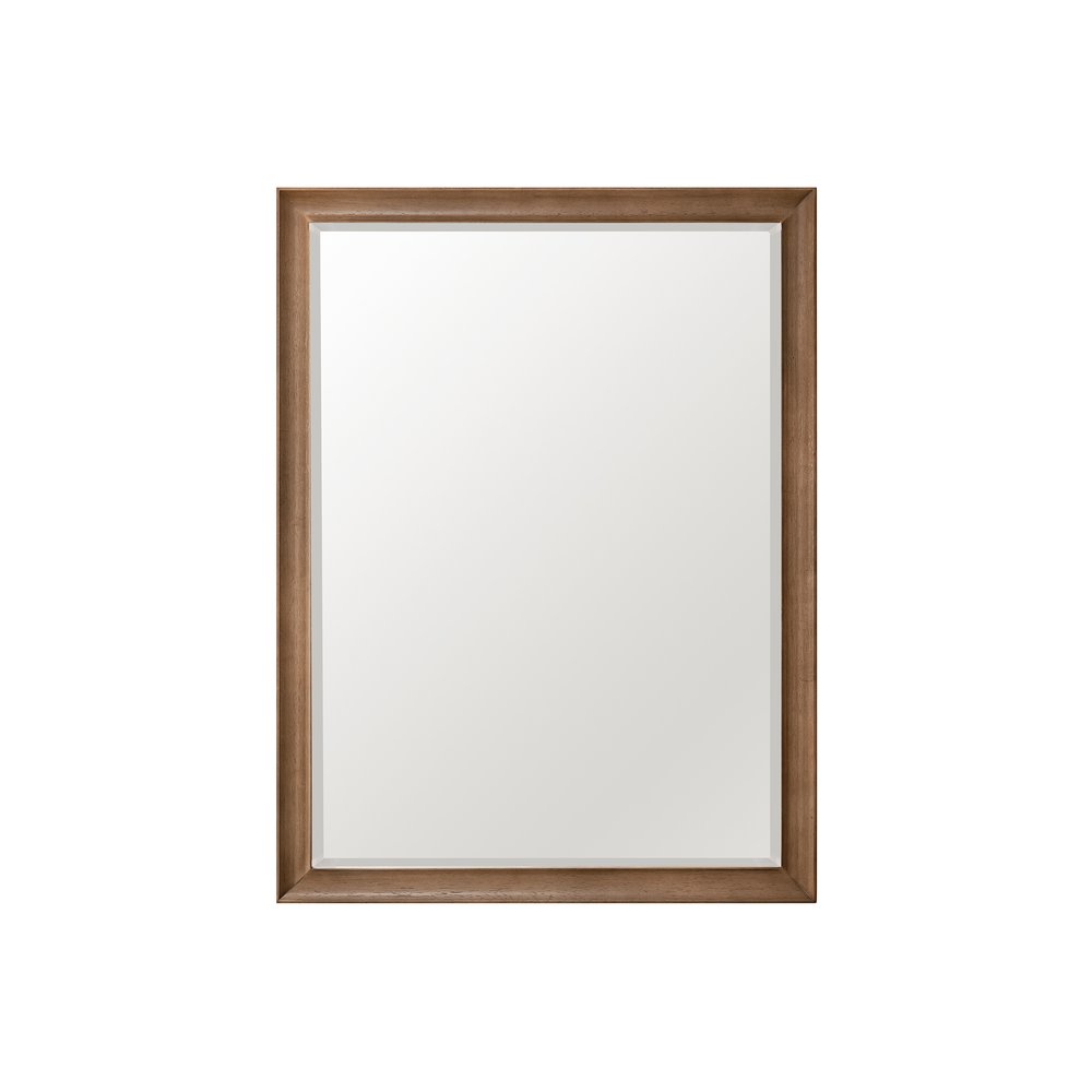 James Martin - Glenbrooke 30" Mirror, Whitewashed Walnut - 735-M30-WWW view 1