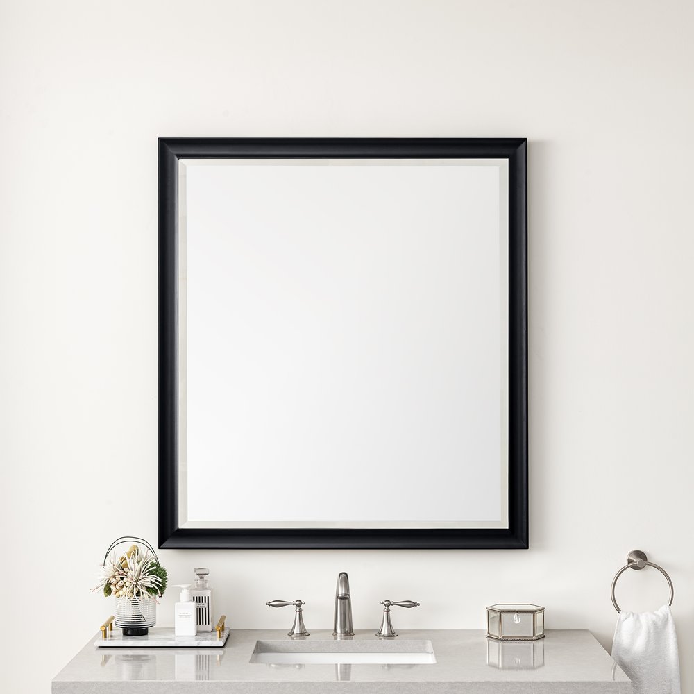 James Martin - Glenbrooke 36" Mirror, Black Onyx - 735-M36-BKO view 2