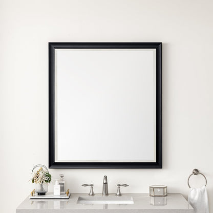 James Martin - Glenbrooke 36" Mirror, Black Onyx - 735-M36-BKO view 2
