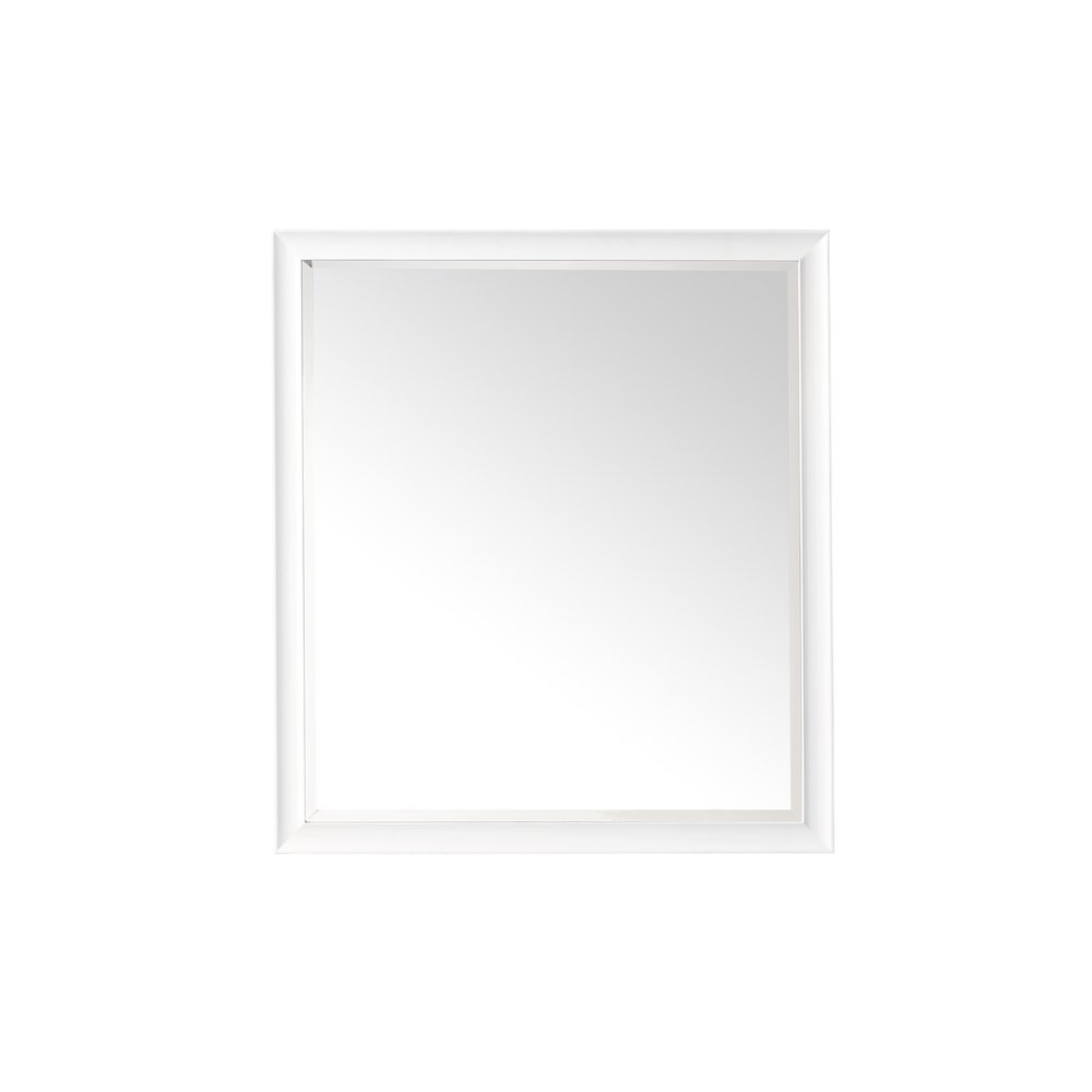 James Martin - Glenbrooke 36" Mirror, Bright White - 735-M36-BW view 1