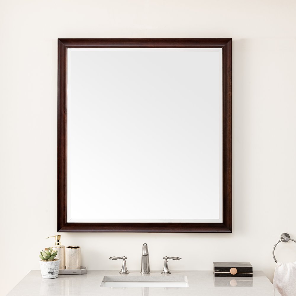 James Martin - Glenbrooke 36" Mirror, Burnished Mahogany - 735-M36-BNM view 2