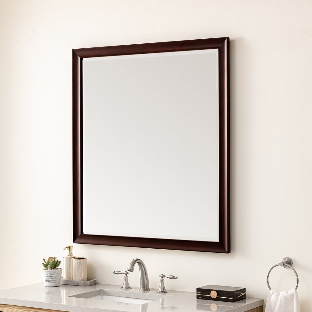 James Martin - Glenbrooke 36" Mirror, Burnished Mahogany - 735-M36-BNM view 3
