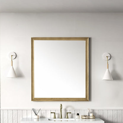 James Martin - Glenbrooke 36" Mirror, Light Natural Oak - 735-M36-LNO view 2