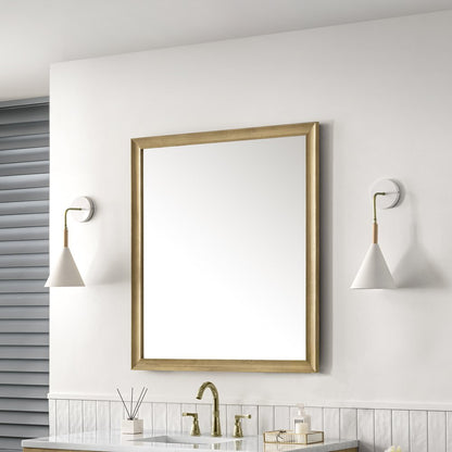 James Martin - Glenbrooke 36" Mirror, Light Natural Oak - 735-M36-LNO view 3
