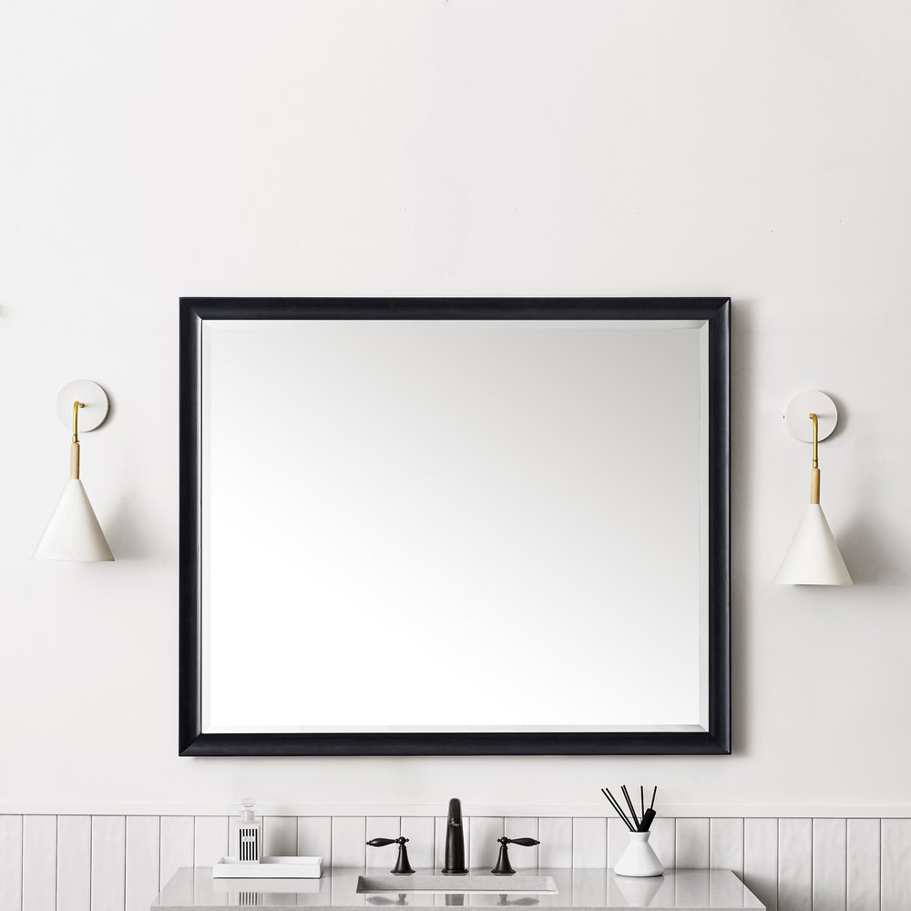James Martin - Glenbrooke 48" Mirror, Black Onyx - 735-M48-BKO view 2